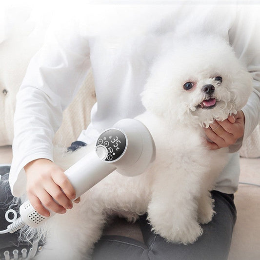 Smart Pet Hair Dryer Grooming Blow Comb Silent Safe