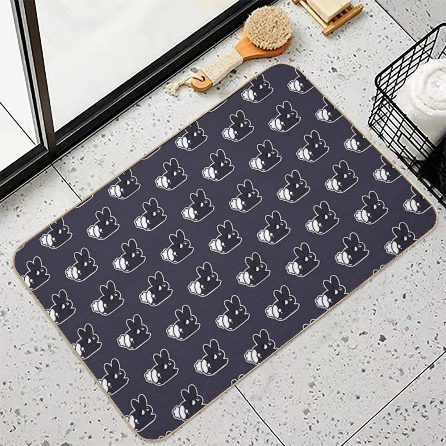 Bunny  Pet-Safe Bath Mat