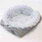 Pet Bed Coral Fleece Soft Cozy Lounge for Dogs Cats