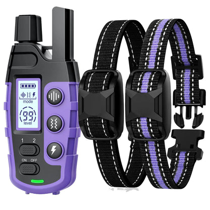 3300FT Electric Dog Training Collar Waterproof Remote Shock Vibration