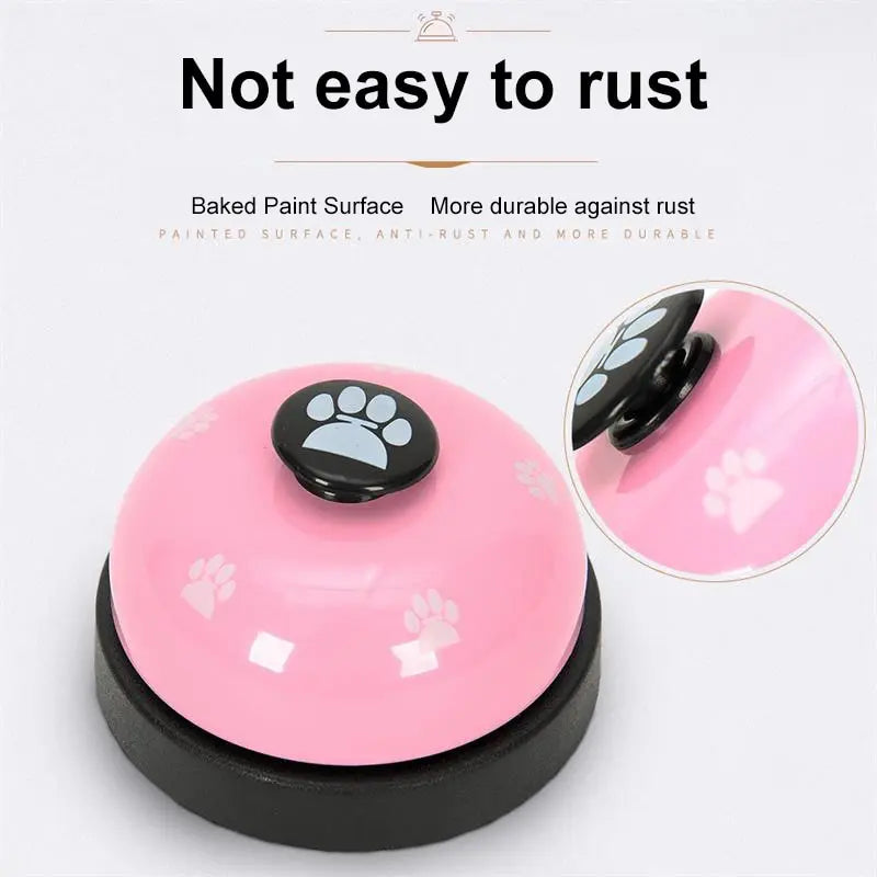 Pet Training Dinner Bell Interactive Toy for Dogs and Cats