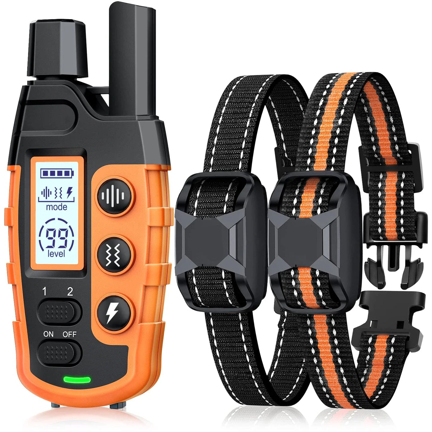 3300FT Electric Dog Training Collar Waterproof Remote Shock Vibration