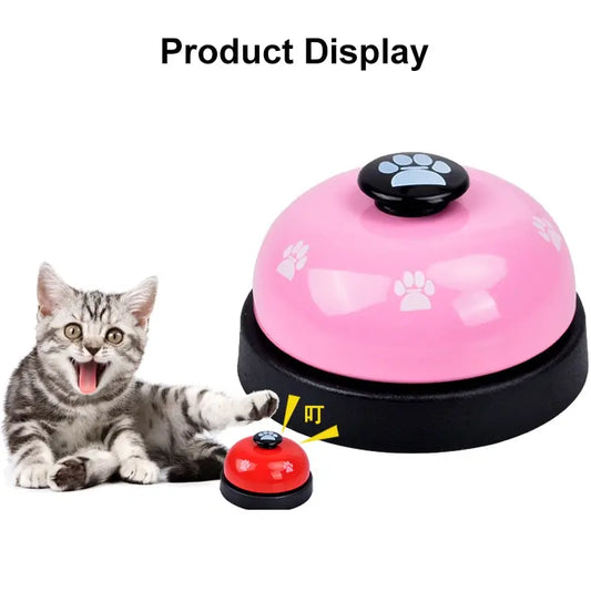 Pet Training Dinner Bell Interactive Toy for Dogs and Cats