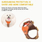 Retro Pet Harness - Adjustable PU Leather & Mesh