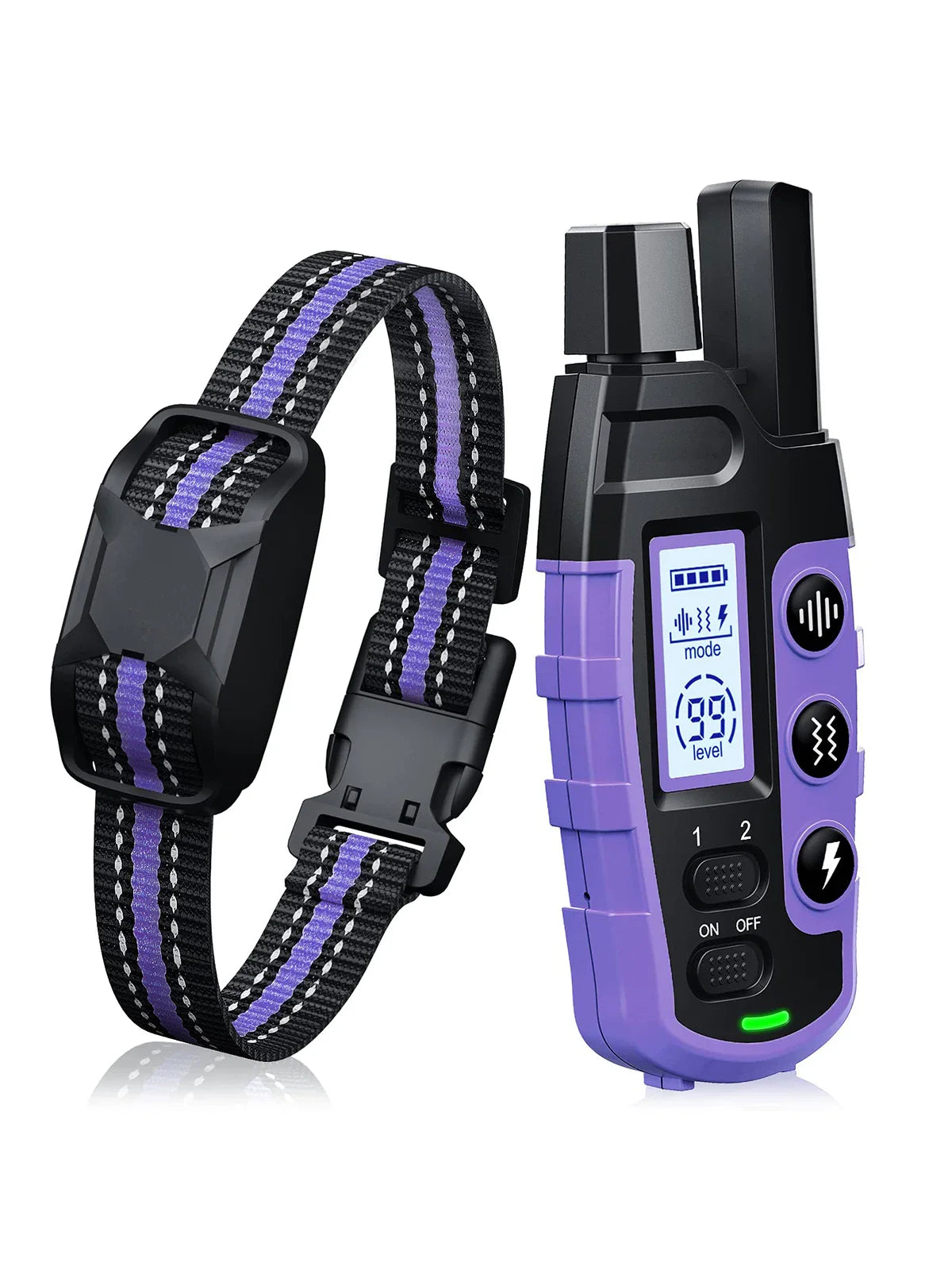 3300FT Electric Dog Training Collar Waterproof Remote Shock Vibration