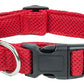 Pet Life ®  'Aero Mesh' Dual-Sided Breathable and Adjustable Thick Mesh Dog Collar