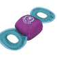 Pet Life ® 'Chompter' Dura-Chew Plush Waterproof Tugging Nylon Dog Toy