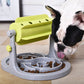 Pet Life Roto Paw Interactive Rotating Slow Feeder Dog Bowl