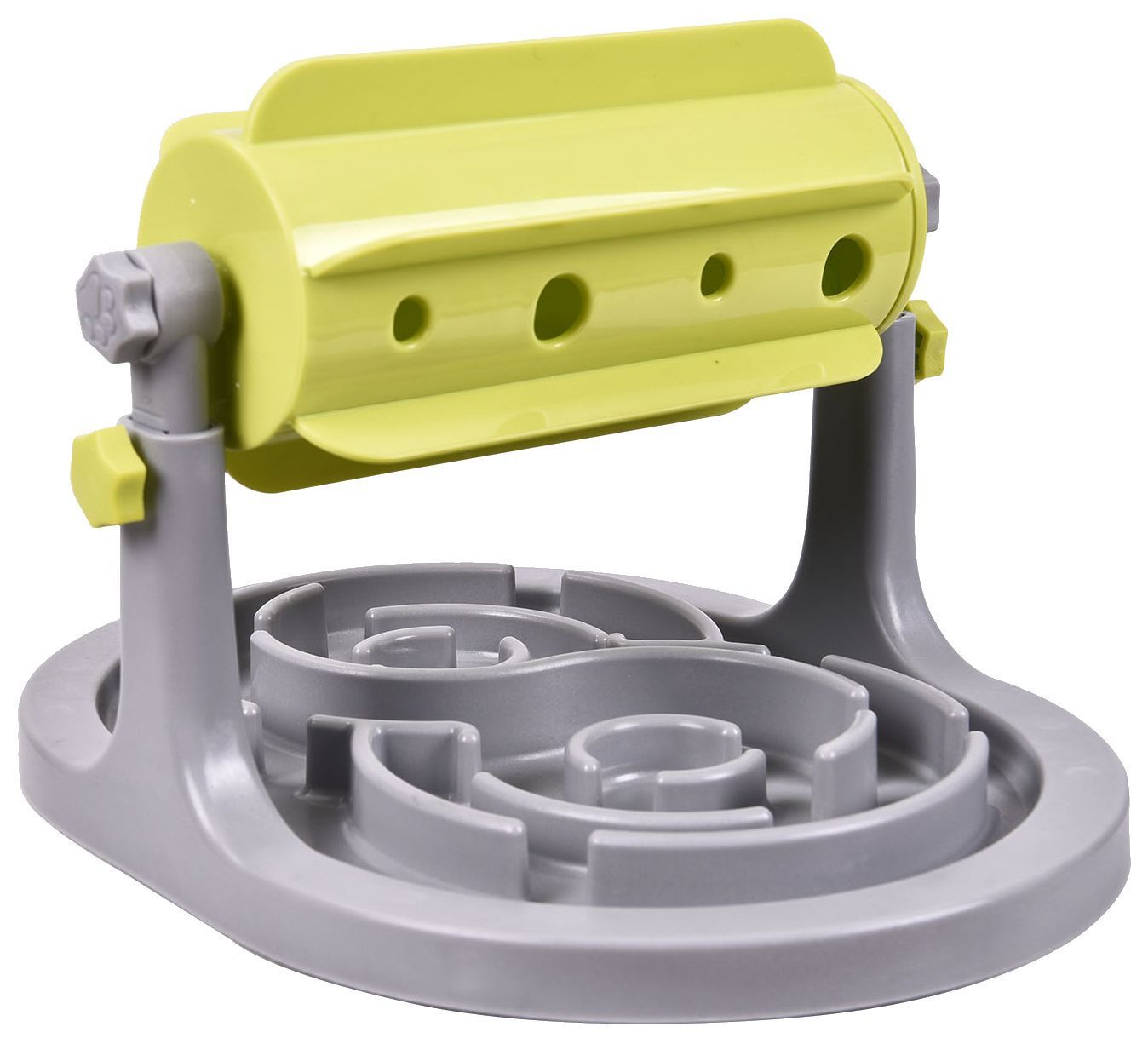 Pet Life Roto Paw Interactive Rotating Slow Feeder Dog Bowl